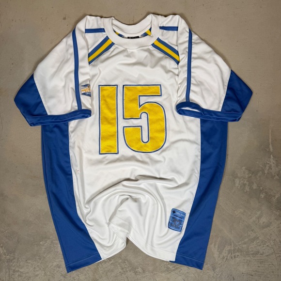 Galaxy By Harvic Other - Galaxy By Harvic Mens Soccer Jersey White Blue Yellow Graphic 15 Russia Large
